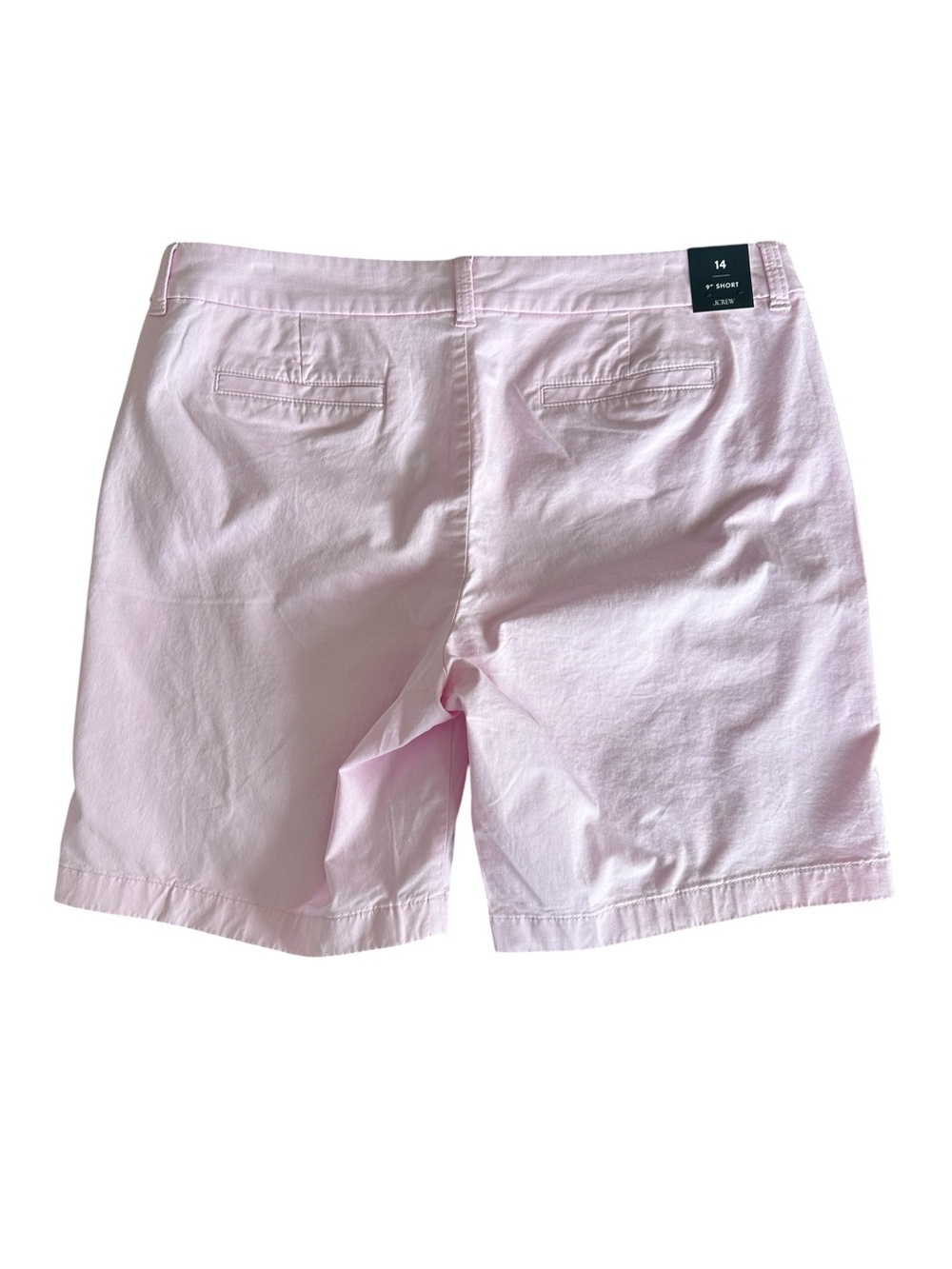J. Crew Factory Women's 9" Frankie Bermuda Chino Shorts Pink Preppy NWT Size 14 - Picture 2 of 8